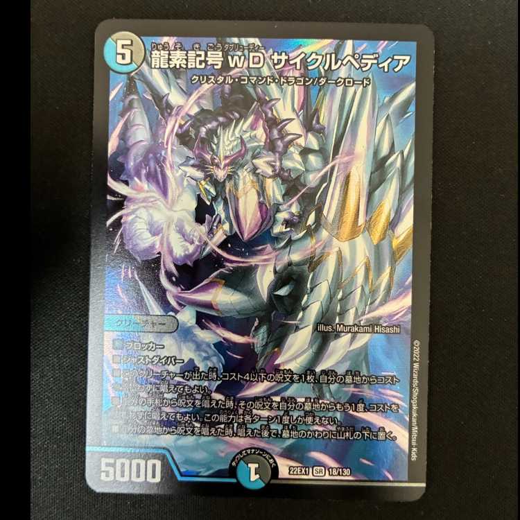 #龍素記号wD サイクルペディア SR 18/130 1枚