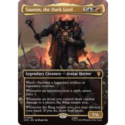 (Full Art) Sauron, the Dark Lord《English》【HOC】 1枚