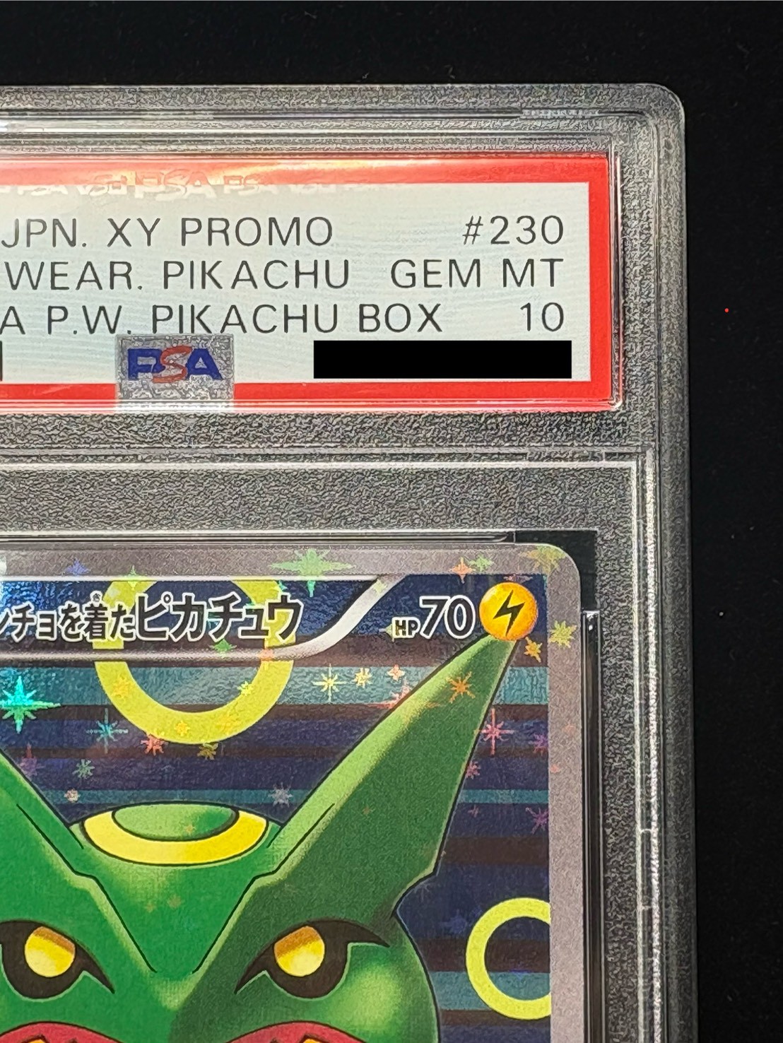 [PSA10 Graded] Pikachu in a Poncho [P] {230/XY-P} 1枚