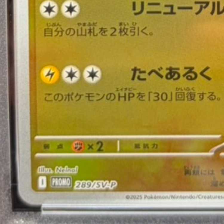 [PSA10] Fukuoka Pikachu PROMO 289/SV-P 1枚