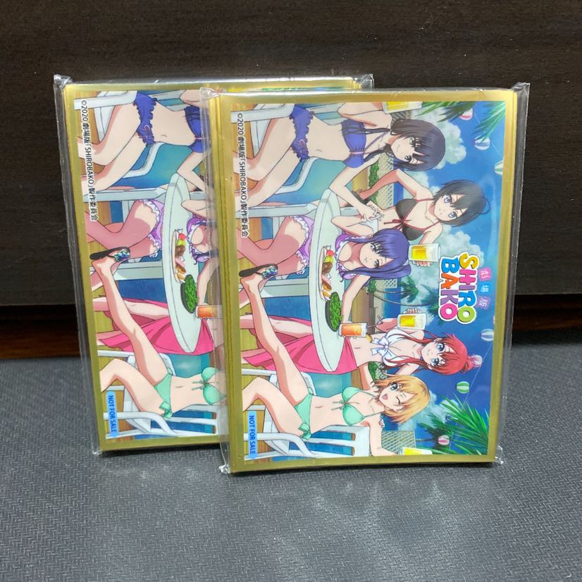 劇場版SHIROBAKO 宮森あおい 安原絵麻 限定スリーブ