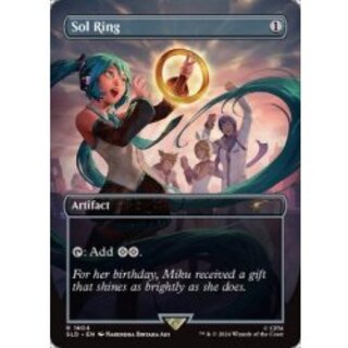 (FOIL)(1604)太陽の指輪/Sol Ring《英語》【SLD】 1枚