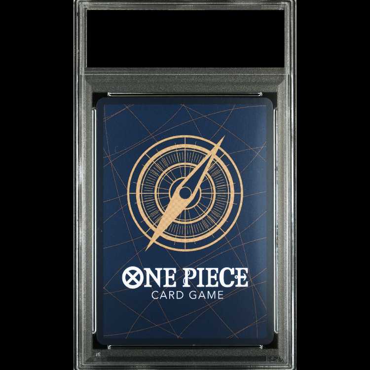 [PSA9] Monkey D. Luffy (Parallel) (Gold Parallel, Gold Background) P-SEC OP05-119 1枚