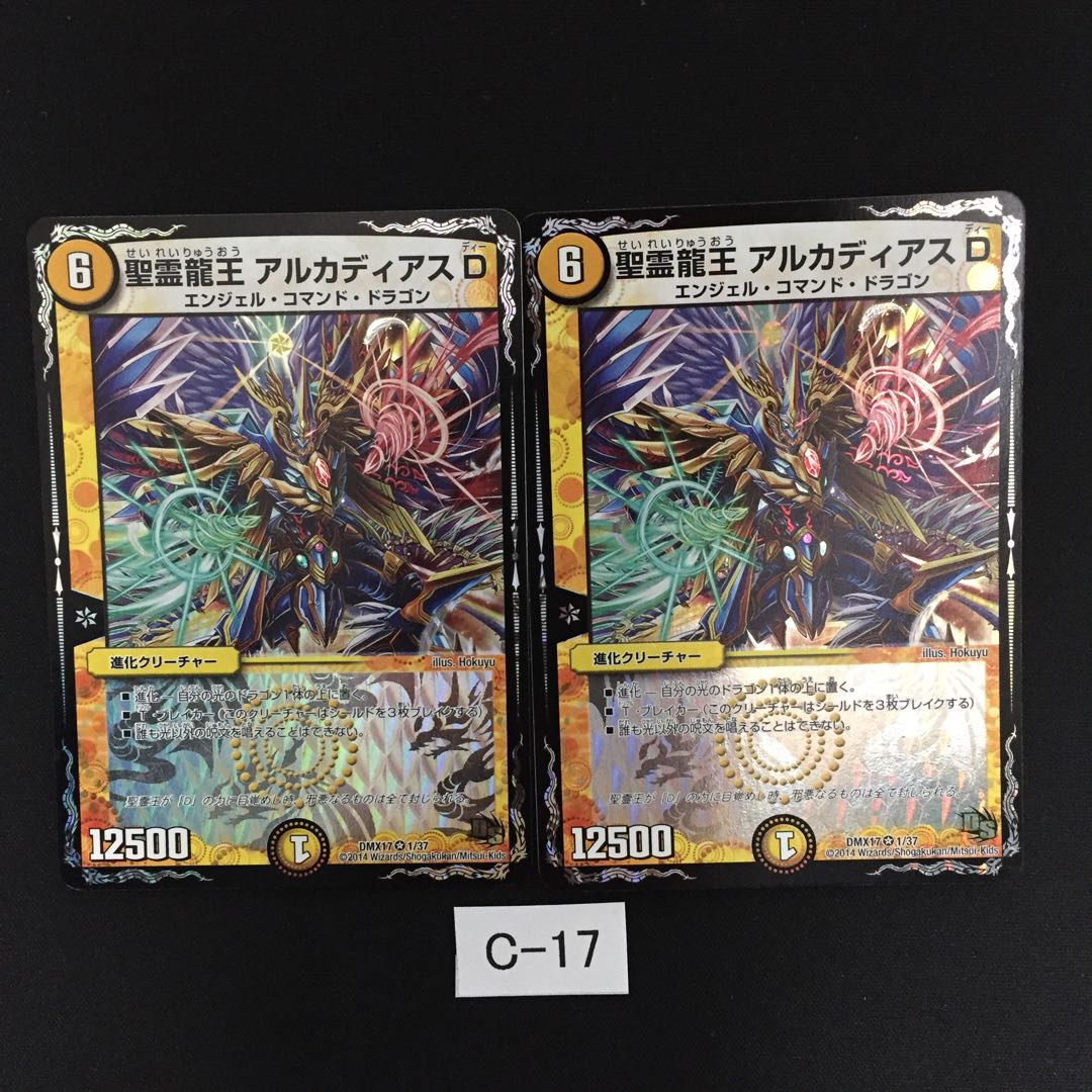 聖霊龍王 アルカディアスD 2枚 C017