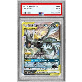 〔PSA10鑑定済〕ピカチュウ＆ゼクロムGX(SA)【SR】{101/095} 1