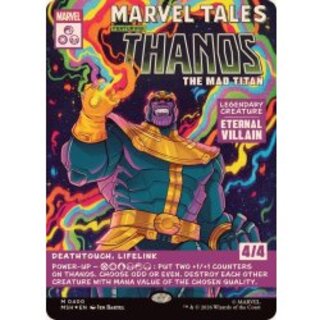 (FOIL) (Full Art) (0400) Thanos, the Mad Titan 《English》 [MSH] 1枚