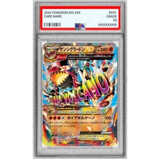 [*Poor Condition / PSA 10 Certified] Genesi Groudon EX [RR] {040/070} 1枚