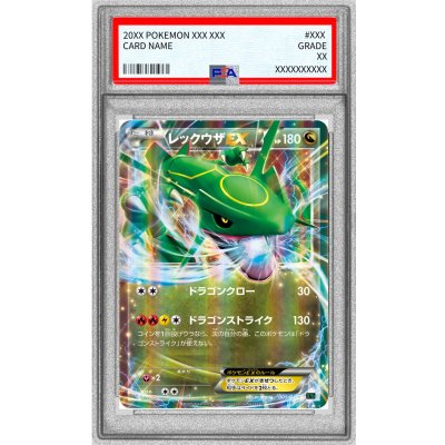 [*Condition: Poor / PSA 10 Graded] Rayquaza EX (RR Version) [-] {005/018} 1枚