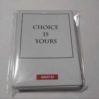 GRATSスリーブ CHOICEISYOURS