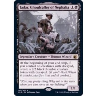 [EX+](FOIL) Jadar, Ghoulcaller of Nephalia/Jadar, Ghoulcaller of Nephalia (English) [MID] 1枚