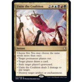 Unite, Coalition! / Unite the Coalition《English》【DMC】 1枚