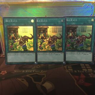 アンコウ 隣の芝刈り SR 3枚