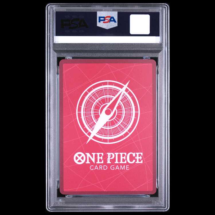 [PSA10] Luffy & Ace (Parallel/Black-and-White Version) P-L ST30-001 1枚