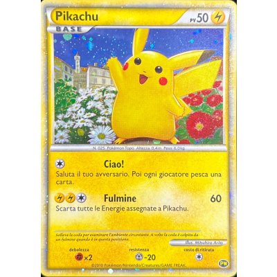 [Condition C] Pikachu (Italy) [-] {PW} 1枚