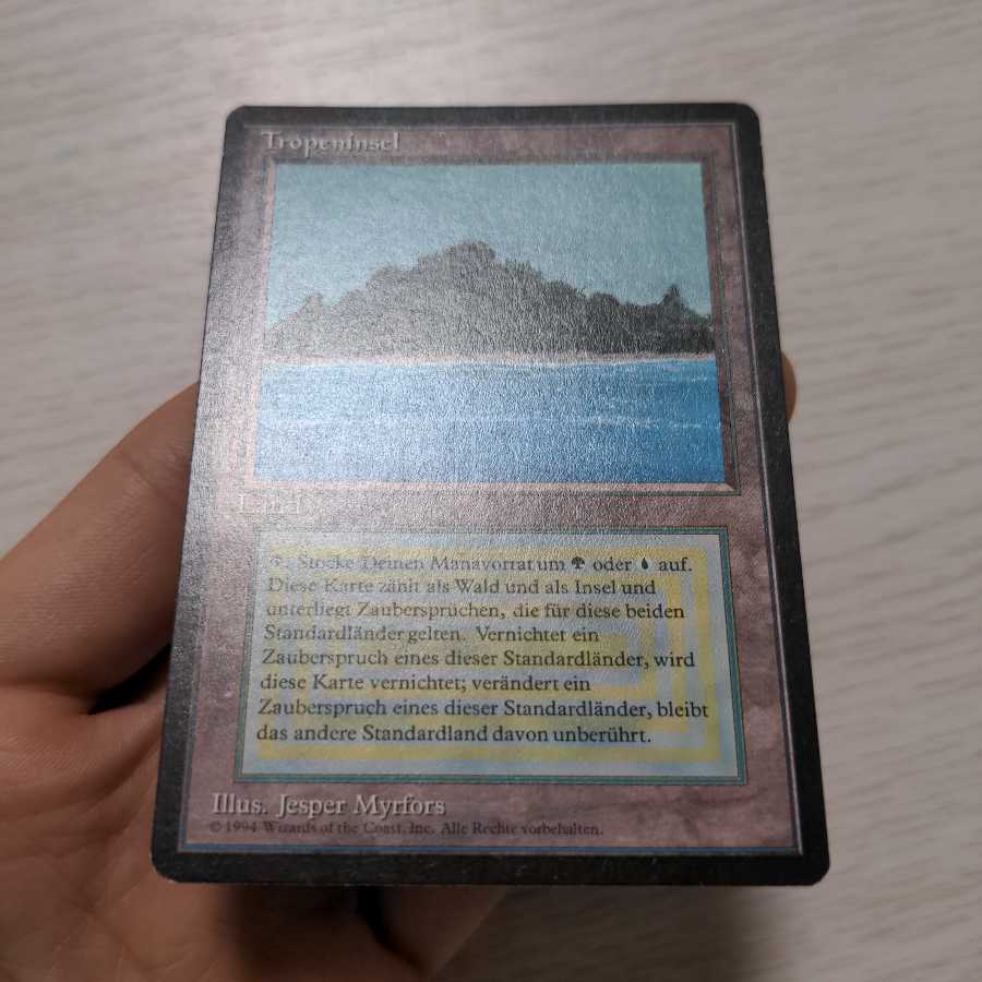 tropical island ドイツ語黒枠 4枚まで