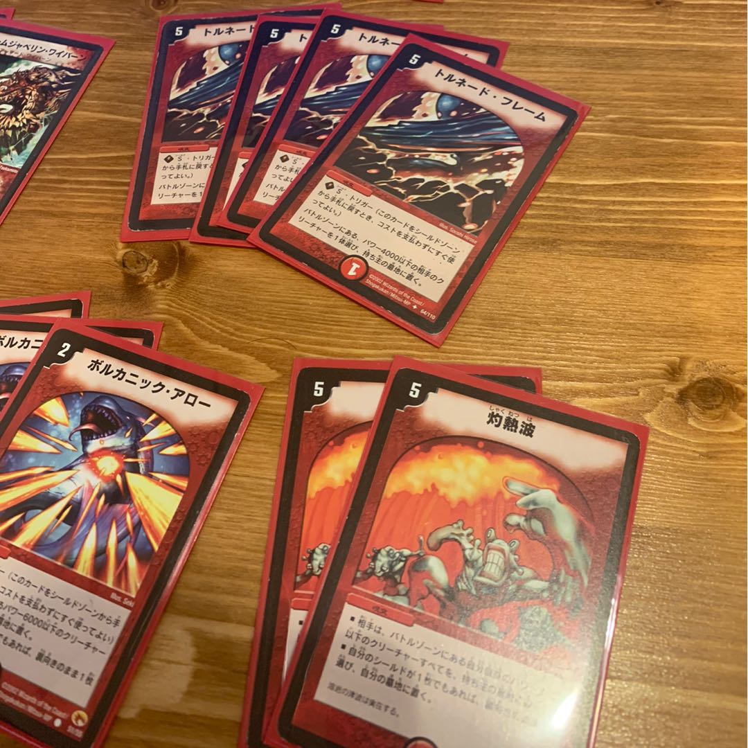 機神装甲 赤単デッキ パーツ 8割完成品