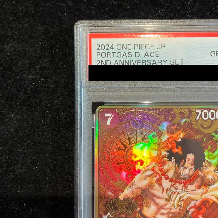 [PSA10] Portgas D. Ace (Parallel/Holographic) (2nd ANNIVERSARY SET) SR OP02-013 1枚