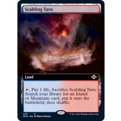 [EX+] (Full Art) Scalding Tarn/Scalding Tarn (English) [MH2] 1枚