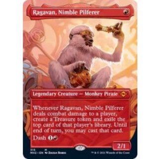 [EX+] (Full Art) Ragavan, Nimble Pilferer/Ragavan, Nimble Pilferer (English) [MH2] 1枚