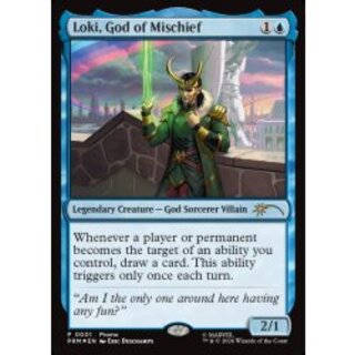 (FOIL) Loki, God of Mischief (Make Mischief) 《English》 [PRM] 1枚