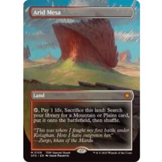 (FOIL) (Full Art) (0109) Arid Mesa/Arid Mesa (English) [SPG] 1枚