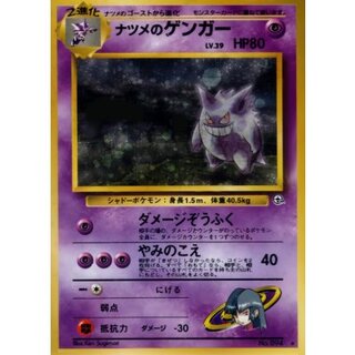 [Condition B] Natsume's Gengar LV. 39 [★] {Old Back} 1