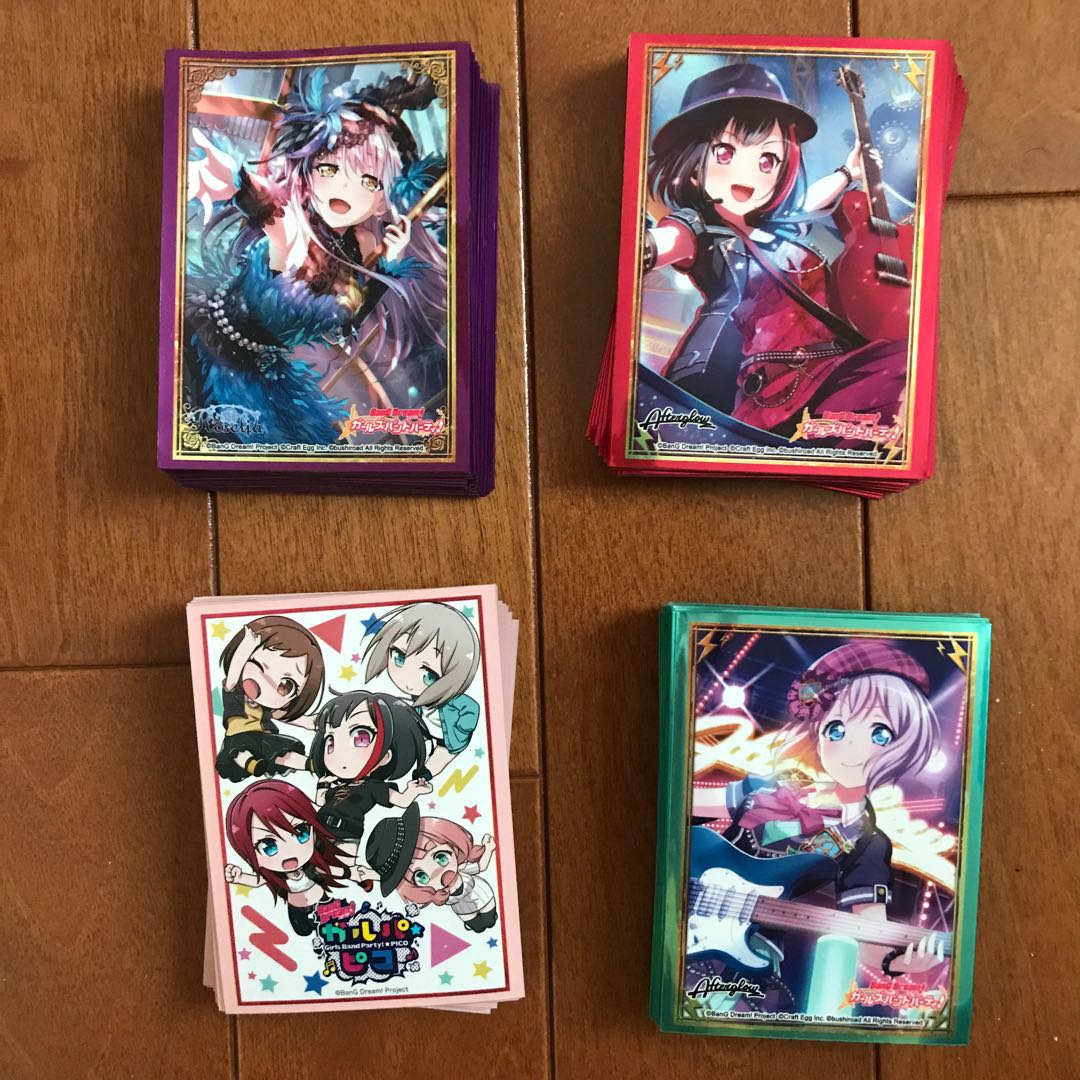 バラ売り可 バンドリ スリーブ