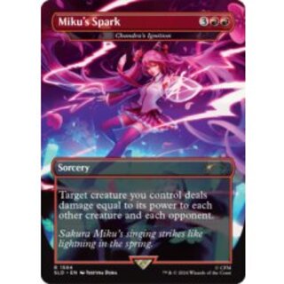 (FOIL)(1594) Miku's Flash // Chandra's Ignition《English》【SLD】 1枚