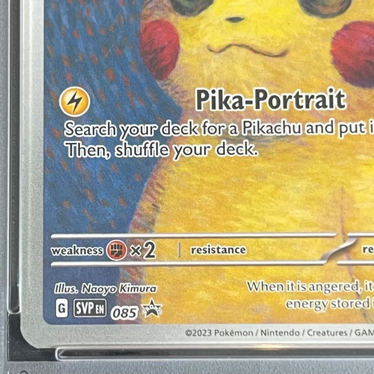 【PSA10】 Pikachu with Grey Felt Hat ゴッホピカチュウ プロモ 085/SV-P 海外版 1枚
