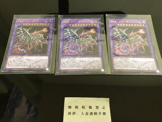 鎧獄竜-サイバー・ダークネス・ドラゴン ３枚 セット B