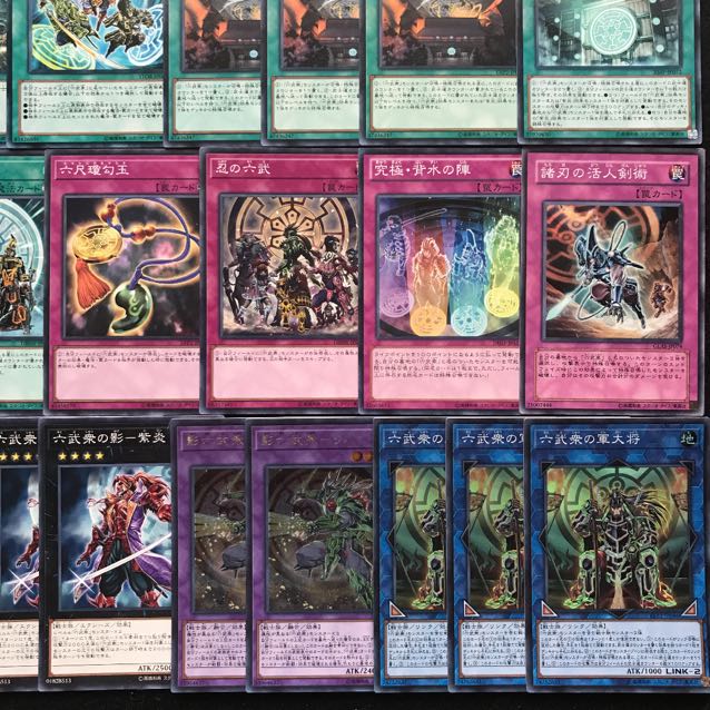 六武衆デッキ 遊戯王 216 影六武衆ハツメ 影六武衆フウマ 調整パーツ付き