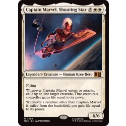 [EX+] (FOIL) Shooting Star, Captain Marvel, Bianca / Captain Marvel, Shooting Star (English) [MSC] 1枚