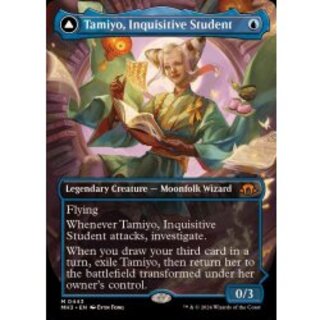 (FOIL) (Full Art) Tamiyo, Inquisitive Student 《English》 [MH3] 1枚