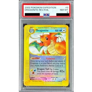 [PSA8 Graded] Dragonite (English Version) [★] {9/165} 1枚