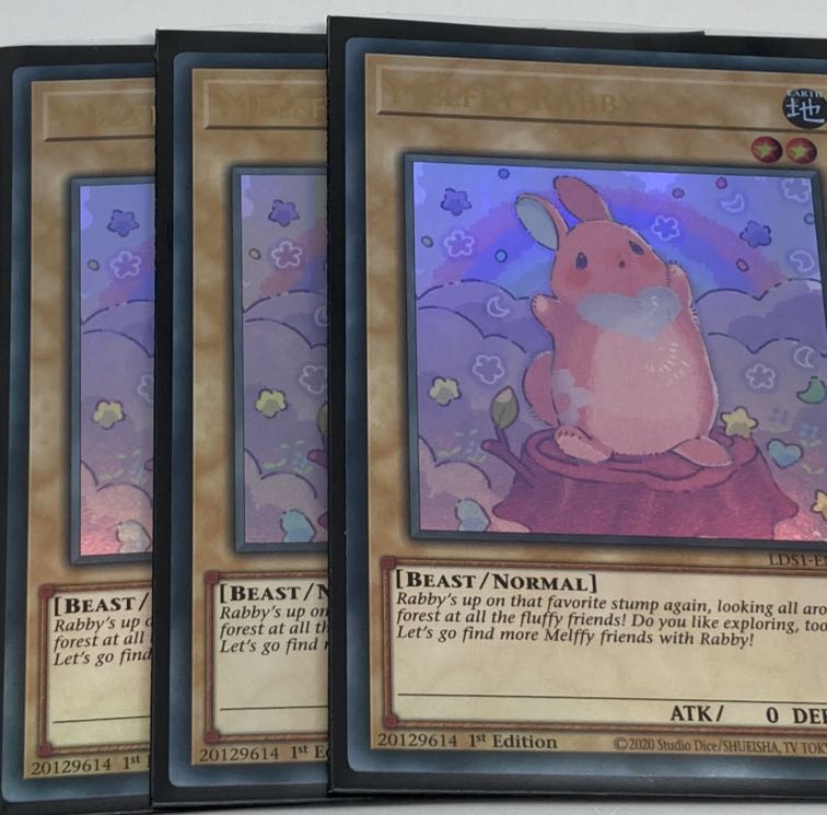 メルフィー・ラビィ 英語版 EU版 3枚