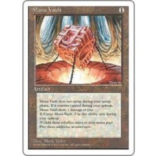 [EX] Mana Vault/Mana Vault (English) [4ED] 1枚