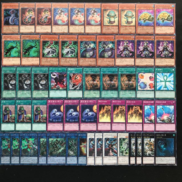 レプティレスデッキ 遊戯王 215 成金ゴブリン 死者蘇生 墓地墓地の恨み