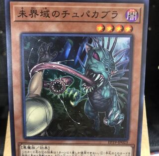 遊戯王【未界域のチュパカブラ】SR
