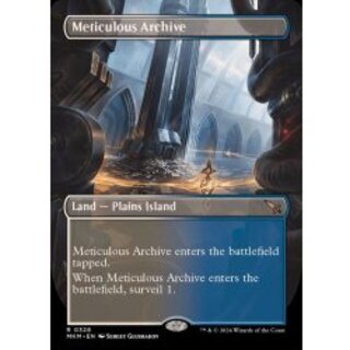 [EX+](フルアート)行き届いた書庫/Meticulous Archive《英語》【MKM】 1枚