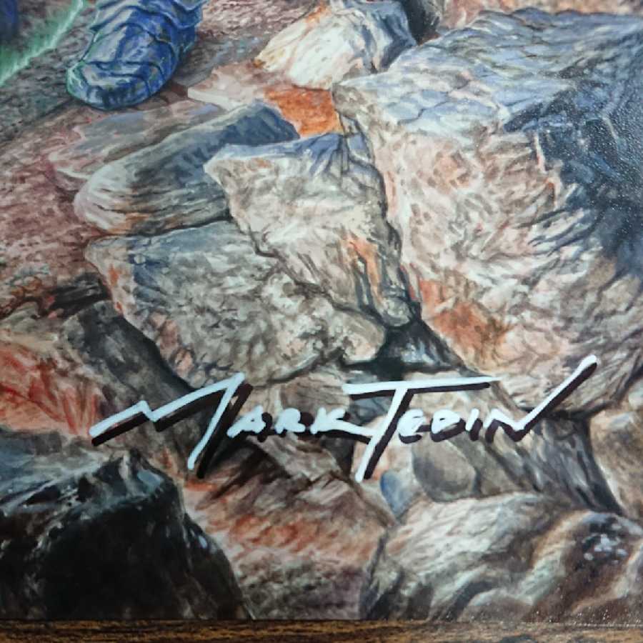 《ウルザランド》サイン入りプリント/複製原画 ウルザの塔・鉱山・魔力炉・カーン