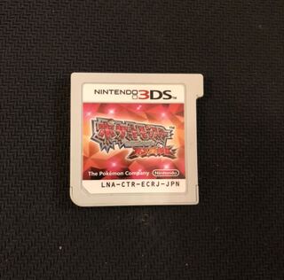 ポケットモンスター　オメガルビー箱なし