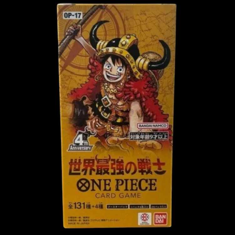 【未開封 テープ付】ONE PIECEカードゲーム 世界最強の戦士 OP-17 1BOX