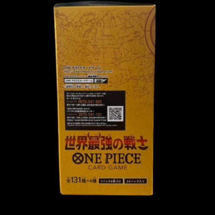 【未開封 テープ付】ONE PIECEカードゲーム 世界最強の戦士 OP-17 1BOX