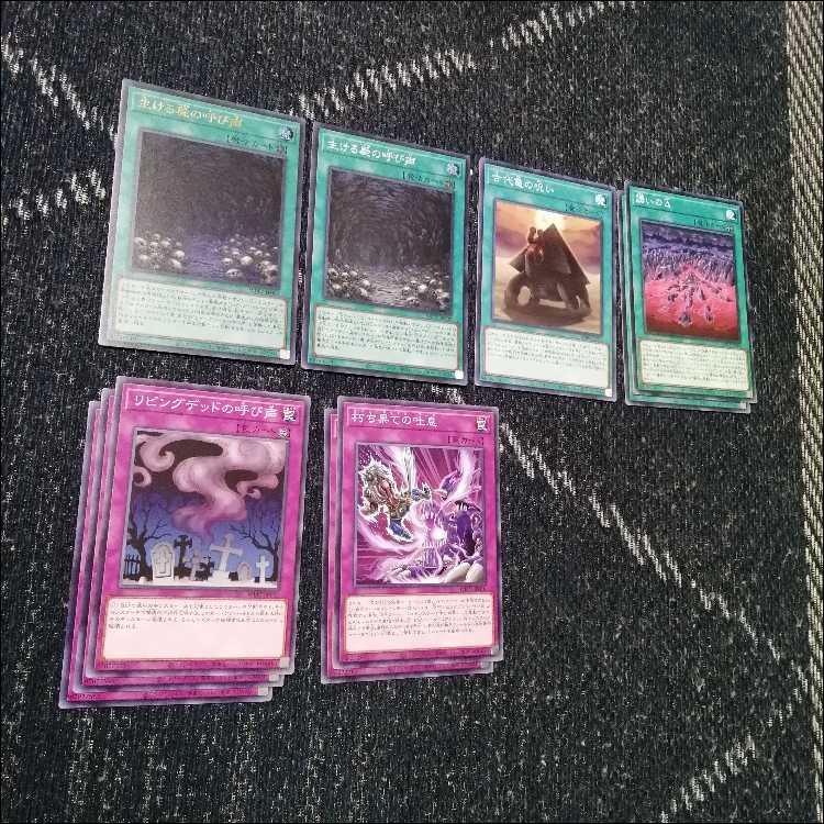 遊戯王　デッキ　パンプキング　リビングデッド　ゴースト骨塚　[05341] 1枚