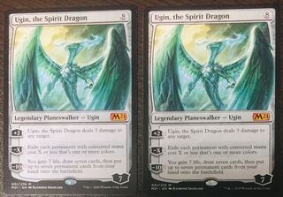 MTG 精霊龍、ウギン M21 英2枚