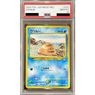 [PSA10 Certified] Swinub LV.8 [●] {Old Back} 1枚