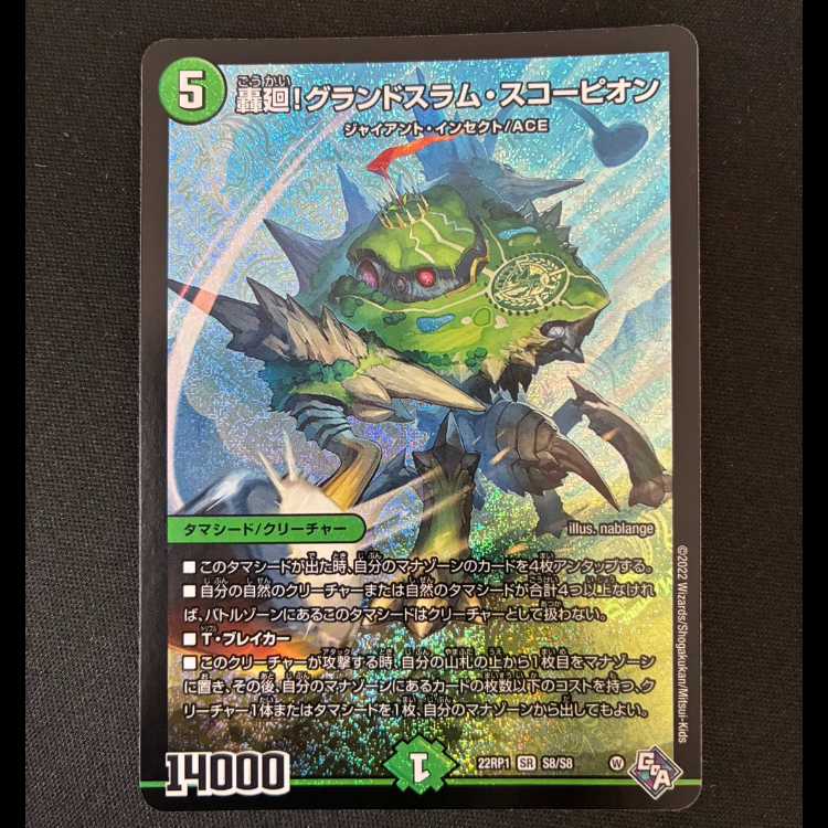#6 Todoroki! Grand Slam Scorpion SR S8/S8 1枚