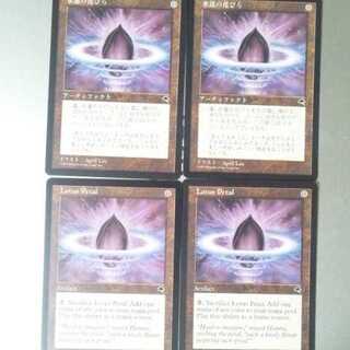 水蓮の花びら/Lotus Petal　４枚セット