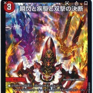 瞬閃と疾駆と双撃の決断