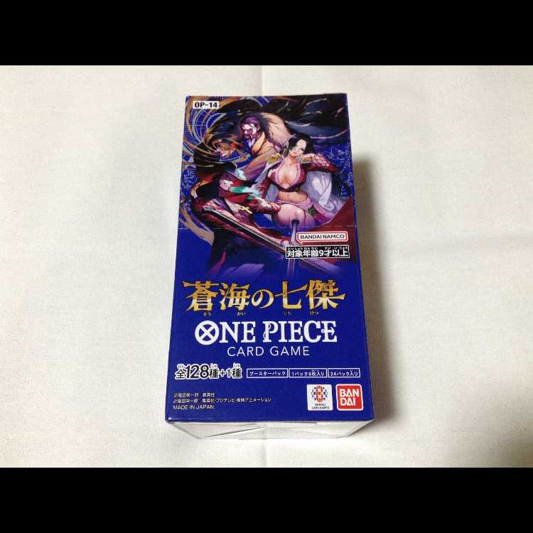 Booster Pack: Aoi Umi's Seven Heroes [OP-14] Unopened Box  1BOX